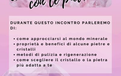 Venerdì 09 maggio – Quattro chiacchiere con le pietre. Presso la Casa del Sole a Casatenovo (LC)
